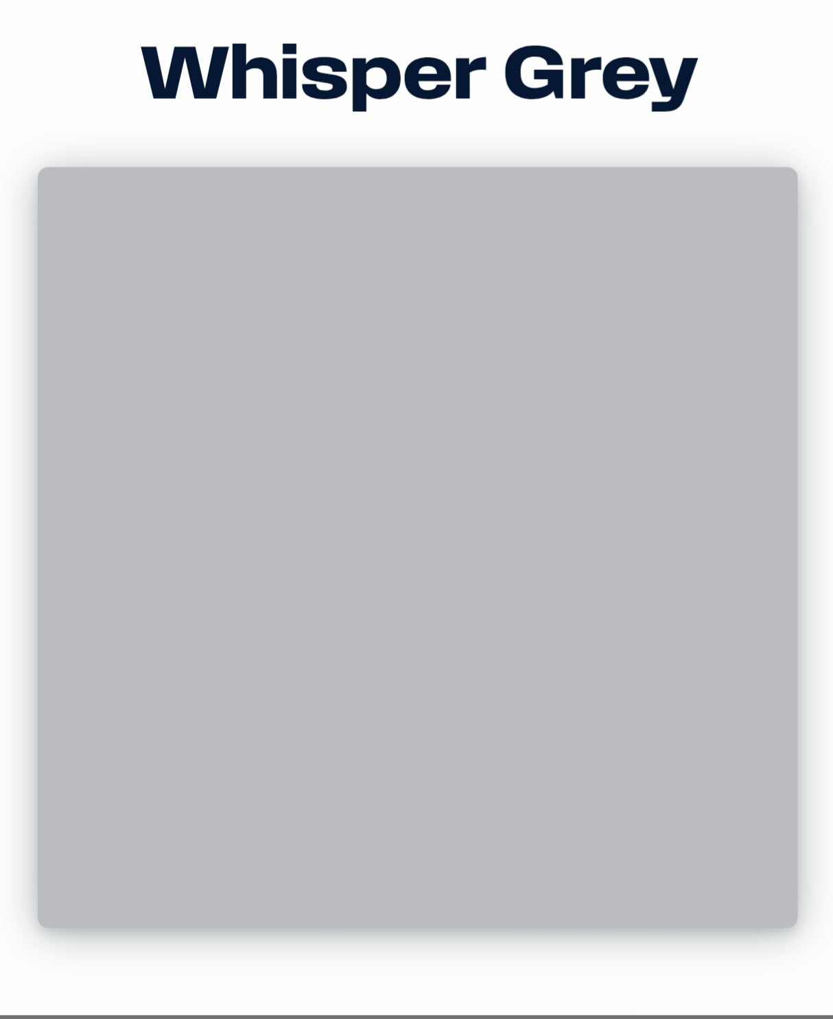 Solid Color Polyurea Base